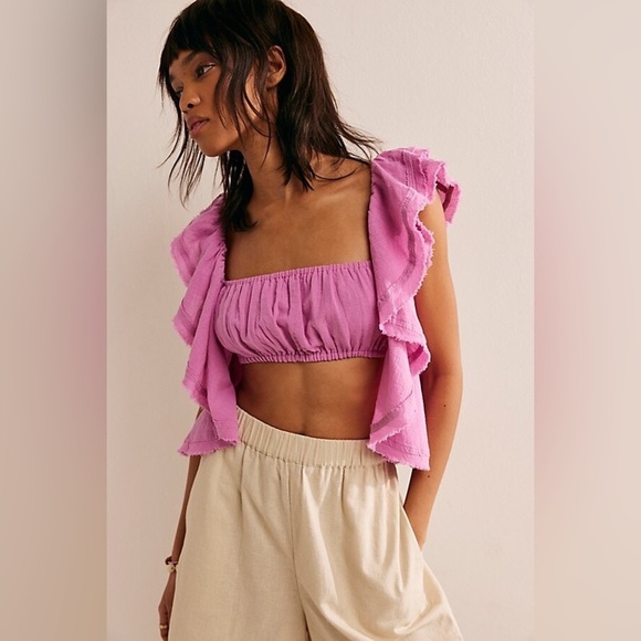 Free People Tops - ❤️Free people Make Waves Reversible Top